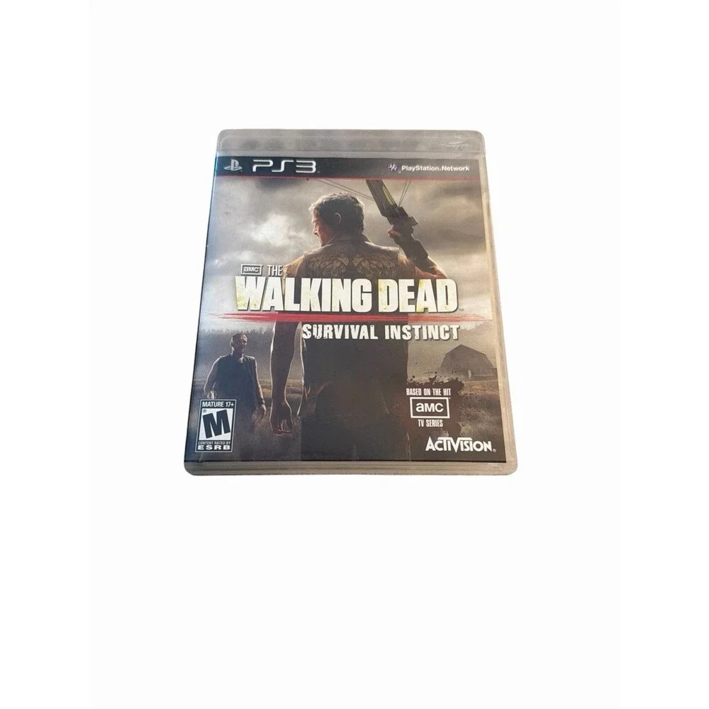 Lot 3 PS3 PlayStation 3 Games God Of War Ascension & III and Walking Dead